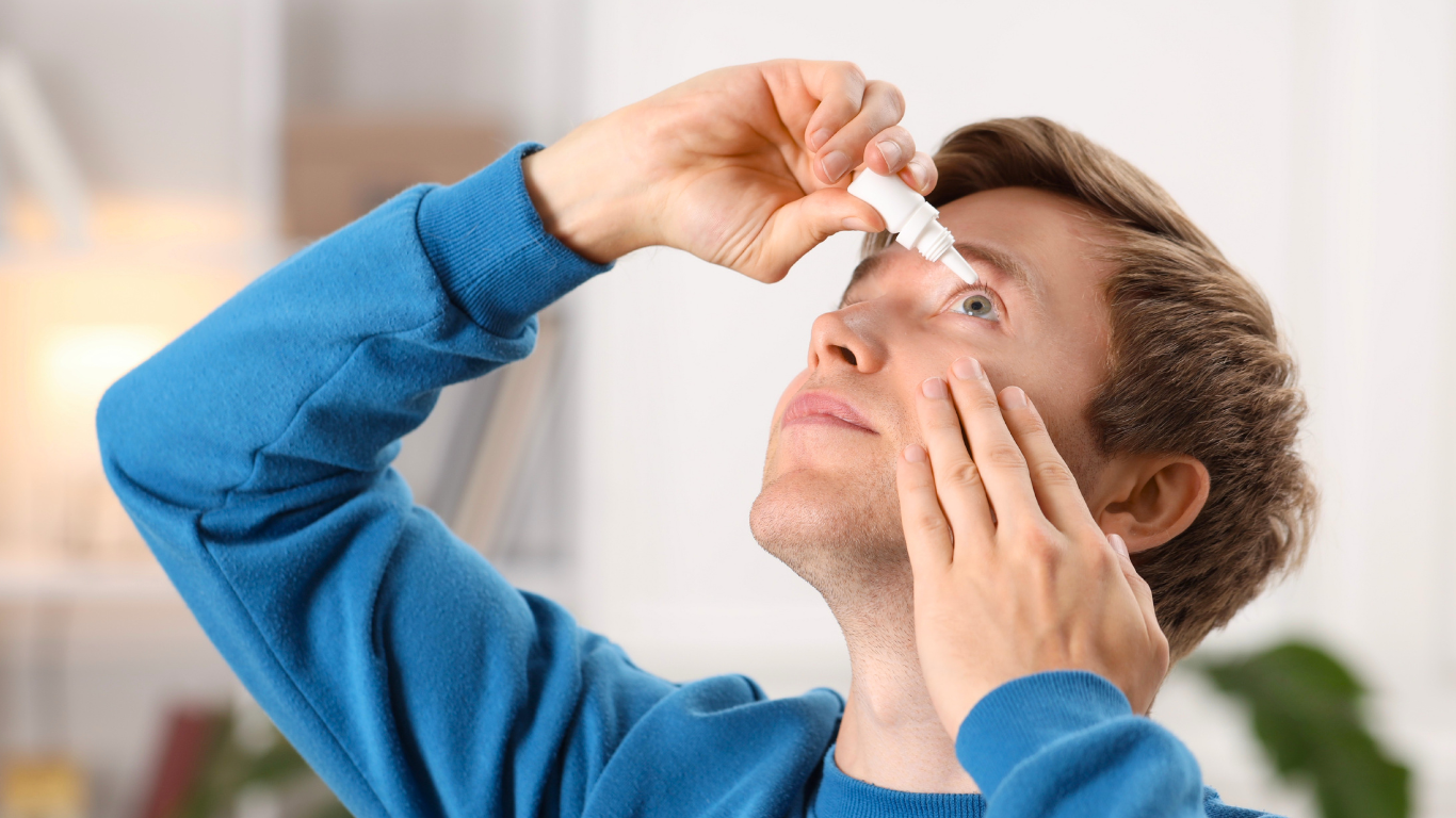 Ojos irritados en primavera